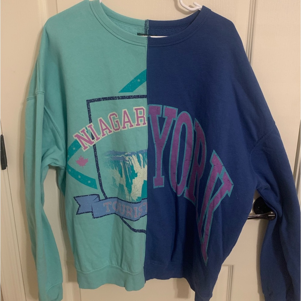 Half and Half Crewneck
